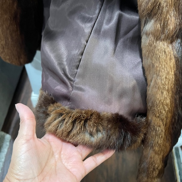 Lord & Taylor Vintage Rabbit Fur Coat - Picture 11 of 14